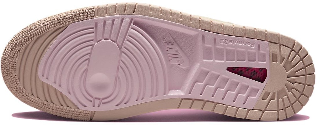 (Women) Air Jordan 1 High Zoom Comfort 2 'Muslin Plum Chalk' DV1305-100 Details for (Women) Air Jordan 1 High Zoom Comfort 2 'Muslin Plum Chalk' DV1305-100
