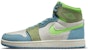 (W) Air Jordan 1 High Zoom Comfort 2 'University Blue Volt' Lelaki Wanita DV1305-433