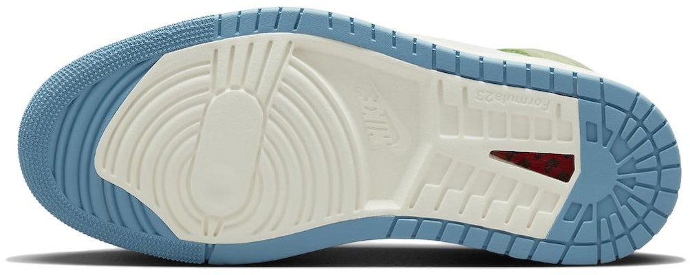 (W) Air Jordan 1 高帮 Zoom Comfort 2 '大学蓝荧光绿' DV1305-433 Purchase (W) Air Jordan 1 高帮 Zoom Comfort 2 '大学蓝荧光绿' DV1305-433
