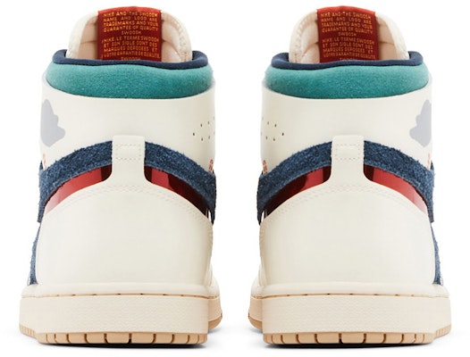 (W) Air Jordan 1 高帮 Zoom 舒适 2 SE 'You're Welcome' HJ9051-110 Details for (W) Air Jordan 1 高帮 Zoom 舒适 2 SE 'You're Welcome' HJ9051-110