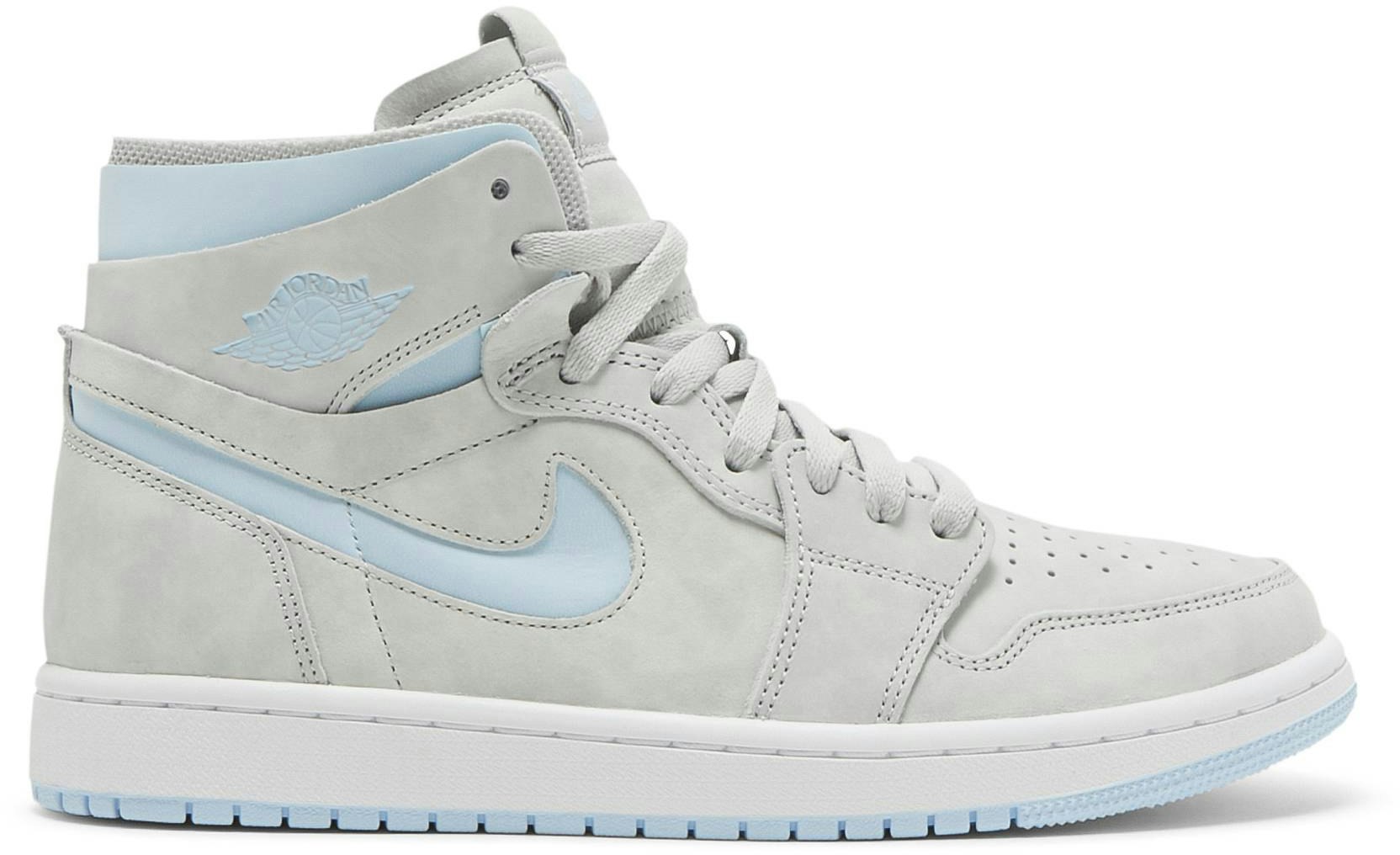 Buy (Women) Air Jordan 1 High Zoom Comfort 'Cool Grey Light Blue' CT0979-004 - Novelship