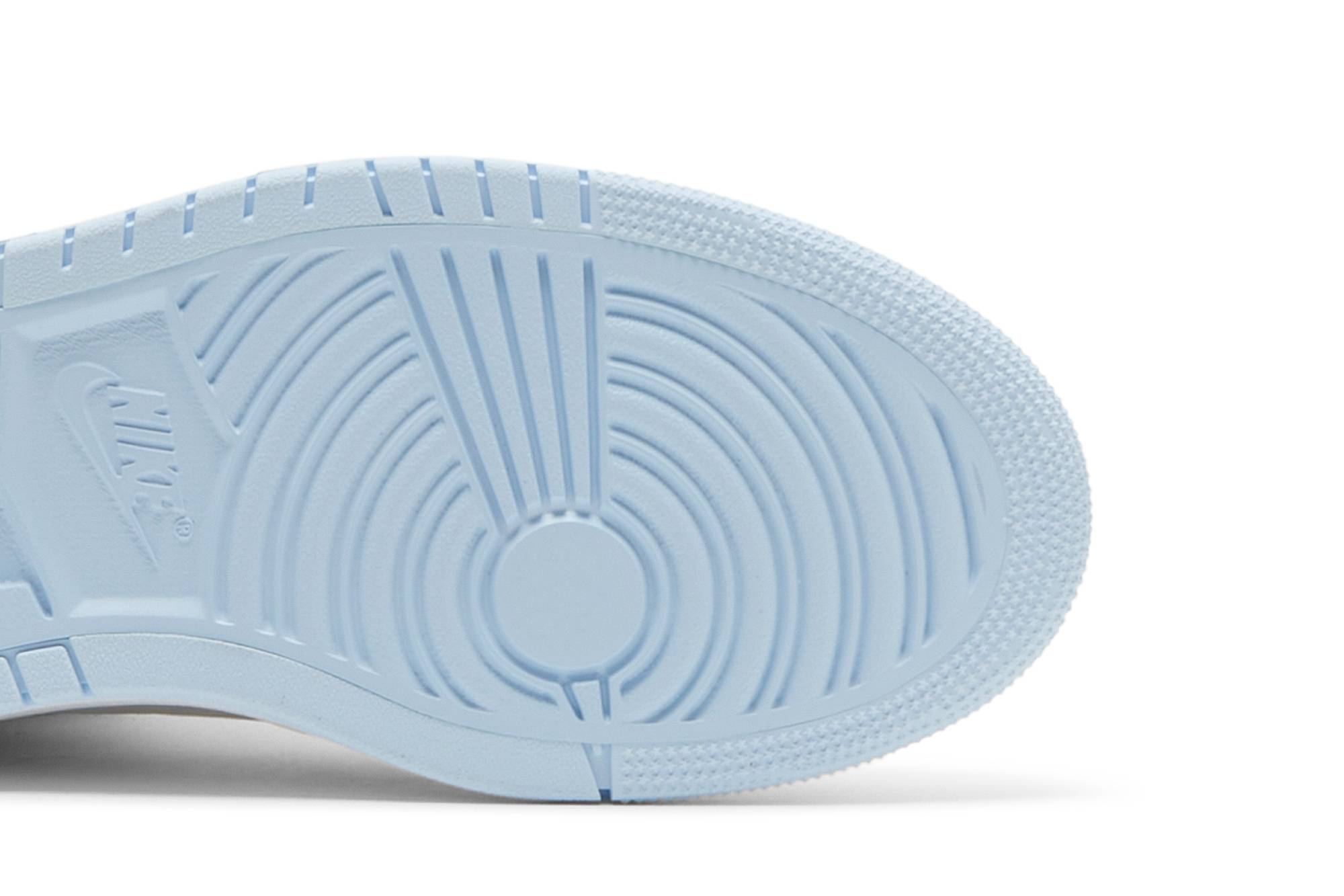 (Women) Air Jordan 1 High Zoom Comfort Cool Grey Light Blue CT0979-004 Nicesnk