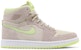 (W) Air Jordan 1 High Zoom Comfort 'Lemon Twist' Lelaki Perempuan Kasut Sneaker. CT0979-200