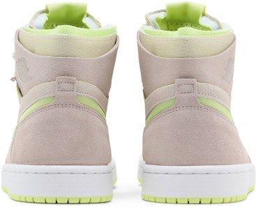 (W) Air Jordan 1 High Zoom Comfort 'Lemon Twist' Lelaki Perempuan Kasut Sneaker. CT0979-200 Details for (W) Air Jordan 1 High Zoom Comfort 'Lemon Twist' Lelaki Perempuan Kasut Sneaker. CT0979-200