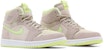 (W) Air Jordan 1 High Zoom Comfort 'Lemon Twist' Lelaki Perempuan Kasut Sneaker. CT0979-200