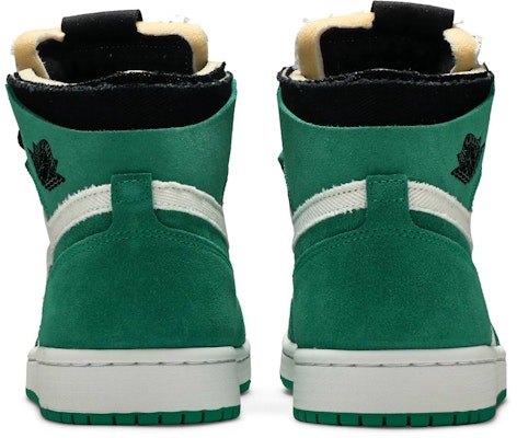 (W) Air Jordan 1 High Zoom Comfort 'Stadium Green' Hijau Stadium CT0979-300 Details for (W) Air Jordan 1 High Zoom Comfort 'Stadium Green' Hijau Stadium CT0979-300
