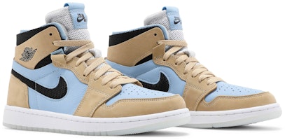 (W) エア ジョーダン 1 ズーム CMFT "サイキックブルー" CT0979-400 Cheap (W) エア ジョーダン 1 ズーム CMFT "サイキックブルー" CT0979-400