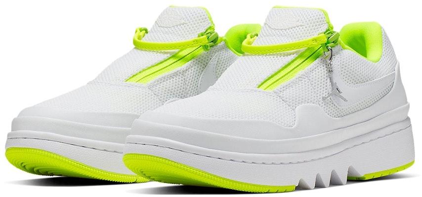 (W) Air Jordan 1 Jester XX Low '白色荧光绿' AR6774-107 Lookbook (W) Air Jordan 1 Jester XX Low '白色荧光绿' AR6774-107