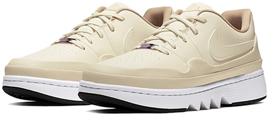 (W) Air Jordan 1 Jester XX Low Laced 'Fossil' Wanita CI7815-200 Lookbook (W) Air Jordan 1 Jester XX Low Laced 'Fossil' Wanita CI7815-200