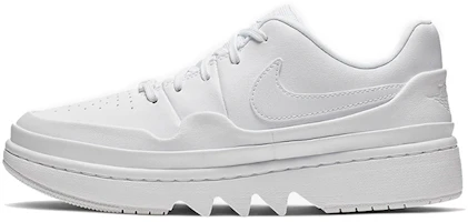 (Women) Air Jordan 1 Jester XX Low Laced Triple White CI7815-100 (Women) Air Jordan 1 Jester XX Low Laced Triple White CI7815-100