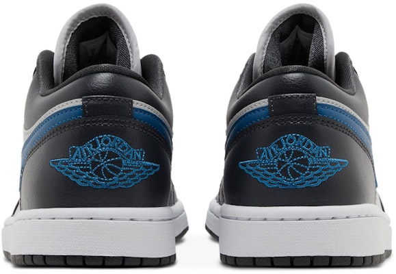 (Women) Air Jordan 1 Low 'Anthracite Industrial Blue' DC0774-040 Details for (Women) Air Jordan 1 Low 'Anthracite Industrial Blue' DC0774-040