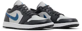 Cheap (W) Air Jordan 1 Low ''Anthracite Industrial Blue'' Pria Wanita Sneakers Indonesia DC0774-040