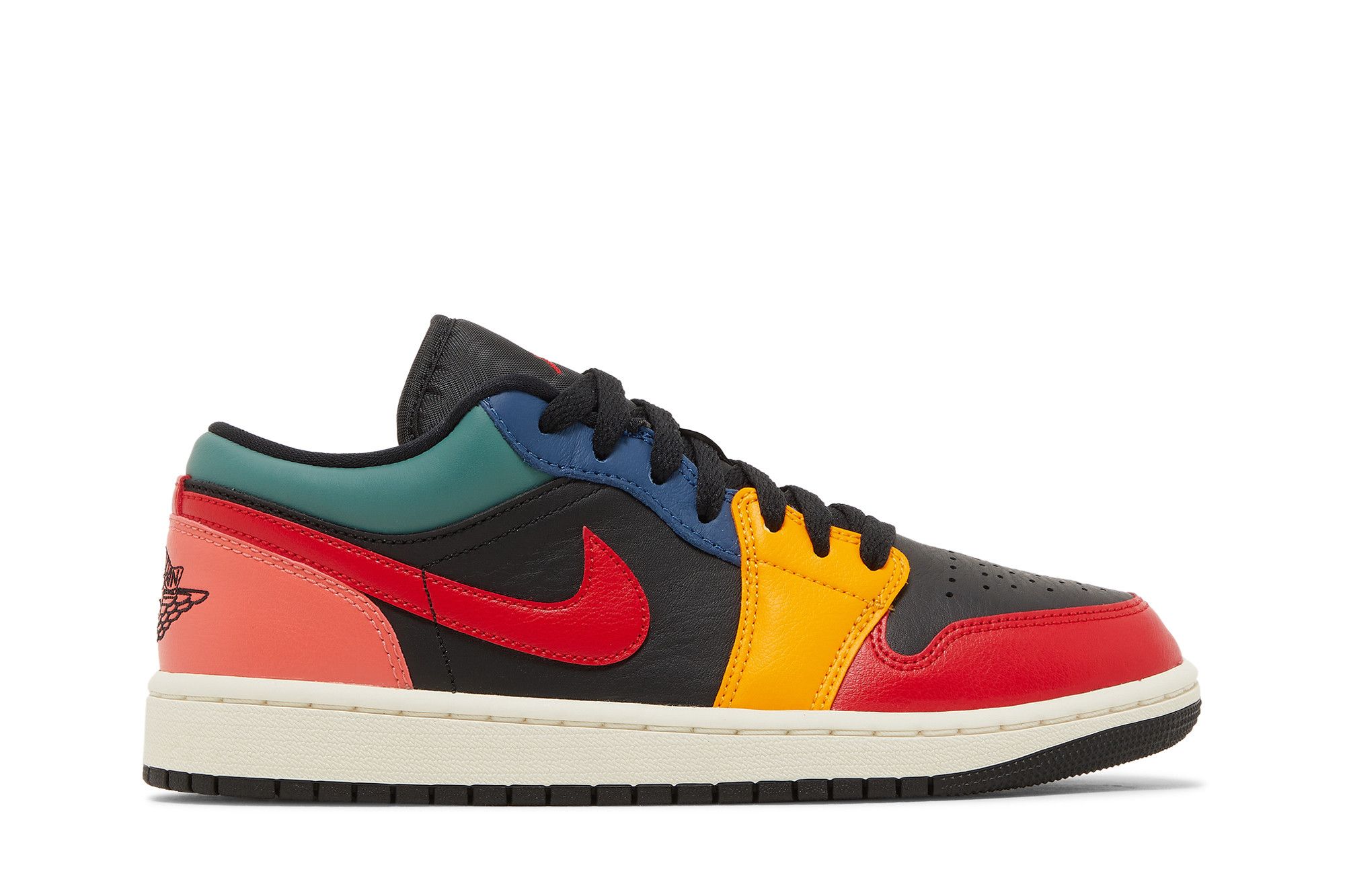 (Women) Air Jordan 1 Low 'Black Multi' DN3739-060