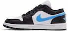 Lookbook (W) Air Jordan 1 Low 'Hitam University Blue' DC0774-041