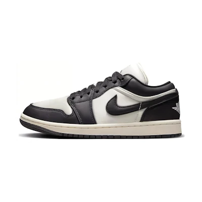 (W) Jordan 1 Low 'Black White'