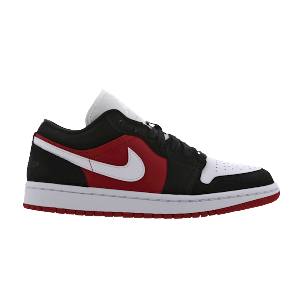 Buy (W) 에어 조던 1 로우 '블랙 화이트 짐 레드' AO9944-016
