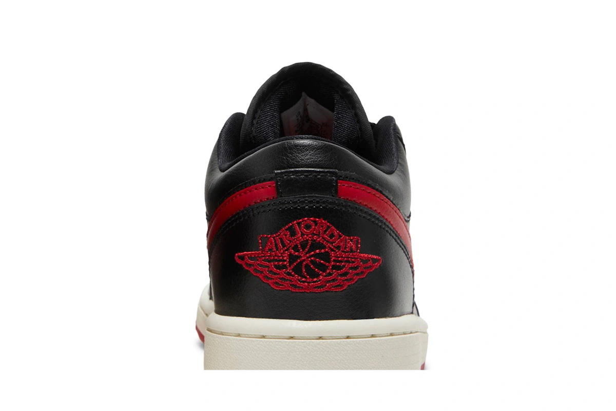 (Women) Air Jordan 1 Low 'Bred Sail' DC0774-061