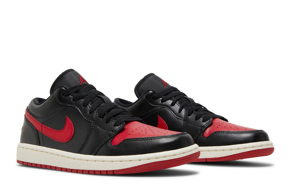 (Women) Air Jordan 1 Low 'Bred Sail' DC0774-061