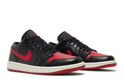 (Women) Air Jordan 1 Low 'Bred Sail' DC0774-061