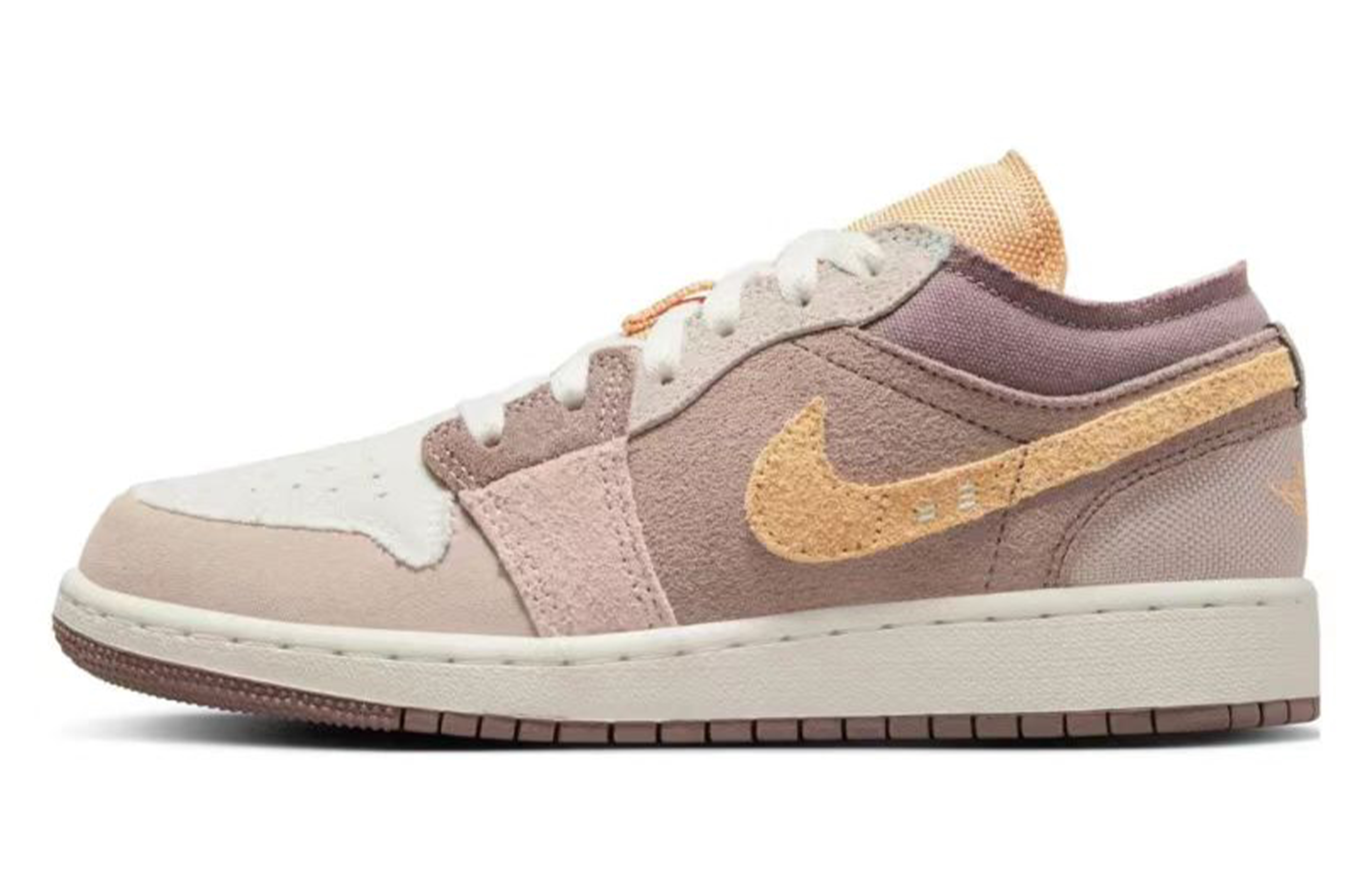 Details for (W) Air Jordan 1 Low 'Donut Glaseado de Chocolate' DZ4465-200（Team164-CHOCOLATE-)
