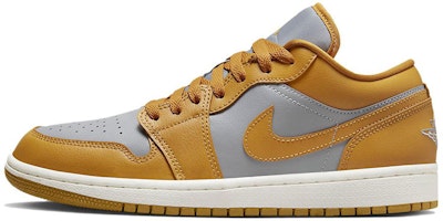 (Women) Air Jordan 1 Low 'Curry Grey' DC0774-020 (Women) Air Jordan 1 Low 'Curry Grey' DC0774-020