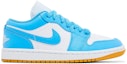 Buy (Women) Air Jordan 1 Low 'Dark Powder Blue Gum' DC0774-104