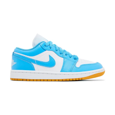(W) Jordan 1 Low 'Dark Powder Blue Gum'