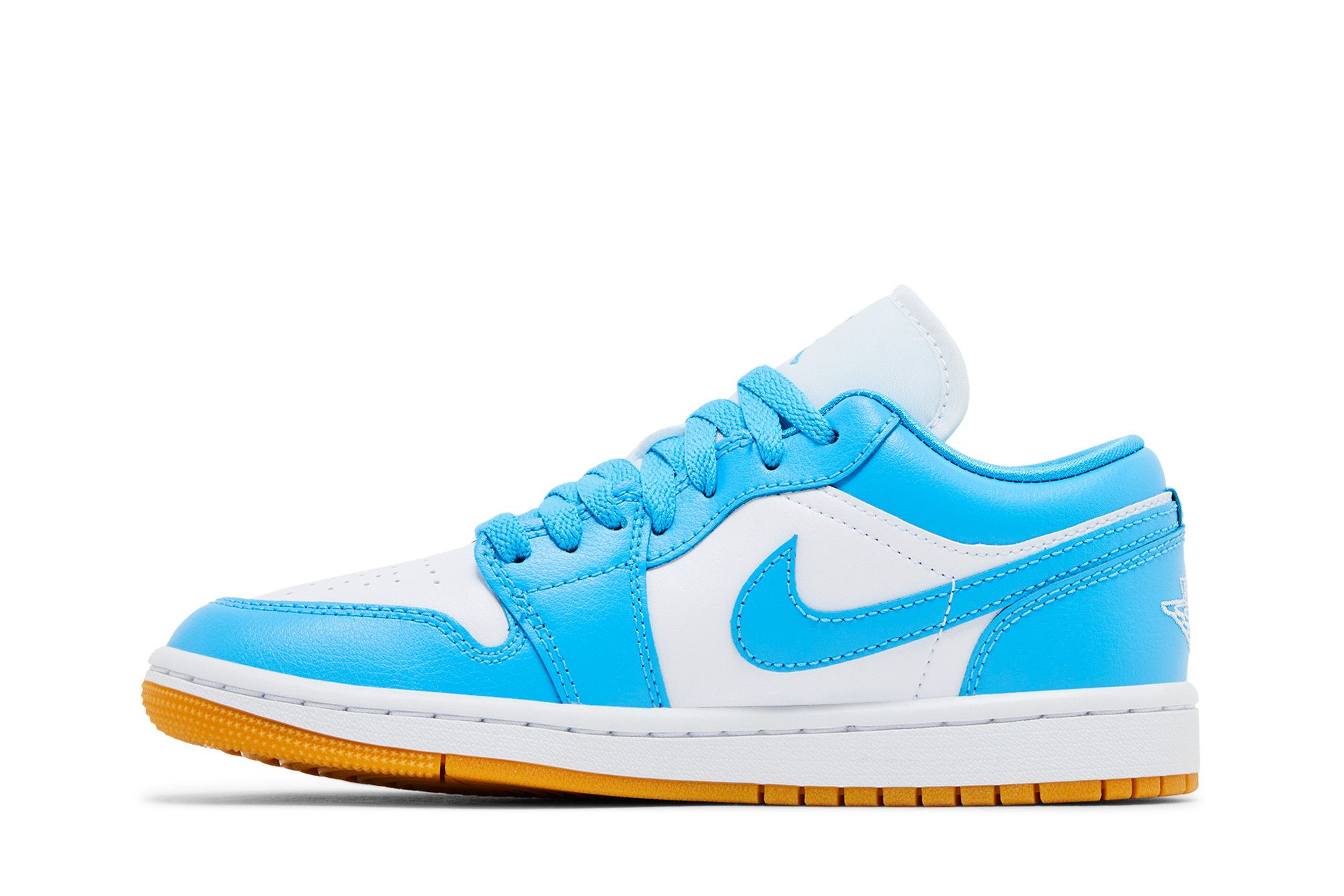 Shop (Women) Air Jordan 1 Low 'Dark Powder Blue Gum' DC0774-104
