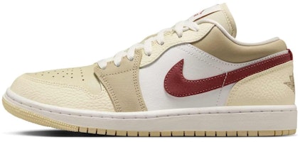 (Women) Air Jordan 1 Low 'Desert Khaki Red Sepia' HV6530-100 (Women) Air Jordan 1 Low 'Desert Khaki Red Sepia' HV6530-100