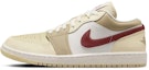 Buy (Women) Air Jordan 1 Low 'Desert Khaki Red Sepia' HV6530-100