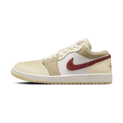 (W) Jordan 1 Low 'Desert Khaki Red Sepia'