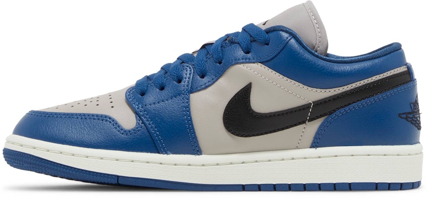 (Women) Air Jordan 1 Low 'French Blue College Grey' DC0774-402 Lookbook (Women) Air Jordan 1 Low 'French Blue College Grey' DC0774-402