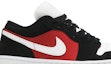 Order (W) Air Jordan 1 Low 'Merah Gym Hitam' DC0774-016
