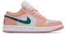 (W) Air Jordan 1 Low 'Light Madder Root' Lelaki DC0774-800