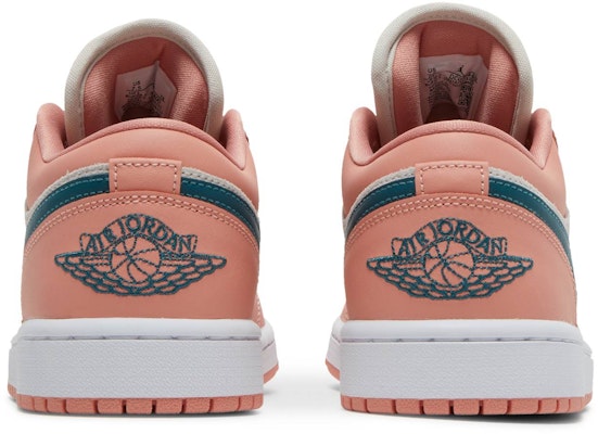 (W) Air Jordan 1 Low 'Light Madder Root' Lelaki DC0774-800 Details for (W) Air Jordan 1 Low 'Light Madder Root' Lelaki DC0774-800