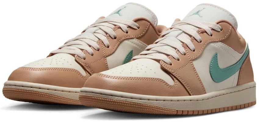 (Women) Air Jordan 1 Low 'Light Orewood Brown Cannon' DC0774-130 Lookbook (Women) Air Jordan 1 Low 'Light Orewood Brown Cannon' DC0774-130