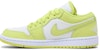 (W) Air Jordan 1 Low 'Limelight' Lelaki & Wanita Sneakers DH9619-103