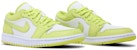 (W) Air Jordan 1 Low 'Limelight' Lelaki & Wanita Sneakers DH9619-103