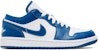 (W) Air Jordan 1 Low 'Marina Blue' Lelaki DC0774-114
