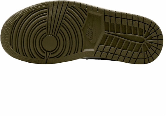 (Women) Air Jordan 1 Low 'Medium Olive' DC0774-122 Details for (Women) Air Jordan 1 Low 'Medium Olive' DC0774-122