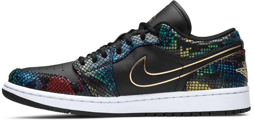 (Women) Air Jordan 1 Low 'Multi Snakeskin' CW5580-001 Lookbook (Women) Air Jordan 1 Low 'Multi Snakeskin' CW5580-001