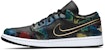(W) Air Jordan 1 Low 'Kulit Ular Pelbagai' CW5580-001