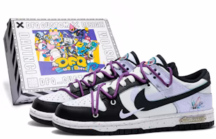 (Women) Air Jordan 1 Low 'Paman Distressed Game Deconstructed' DQ8421-001(TeamM-PACMAN-S-BOX) (Women) Air Jordan 1 Low 'Paman Distressed Game Deconstructed' DQ8421-001(TeamM-PACMAN-S-BOX)