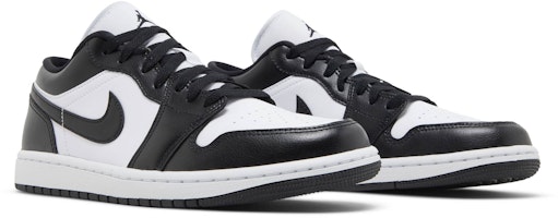 (W) Air Jordan 1 Low 'Panda' Lelaki & Wanita Trendy Sneakers DC0774-101 2