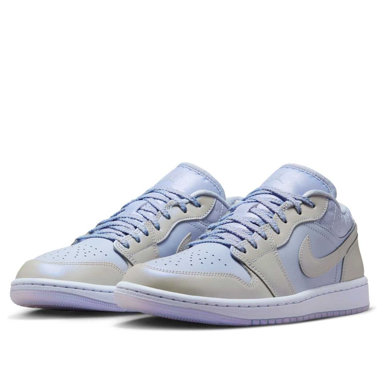 Shop (W) Air Jordan 1 Low SE ''Ghost Sail Pure Platinum'' Lelaki Wanita Sneakers IM5129-010