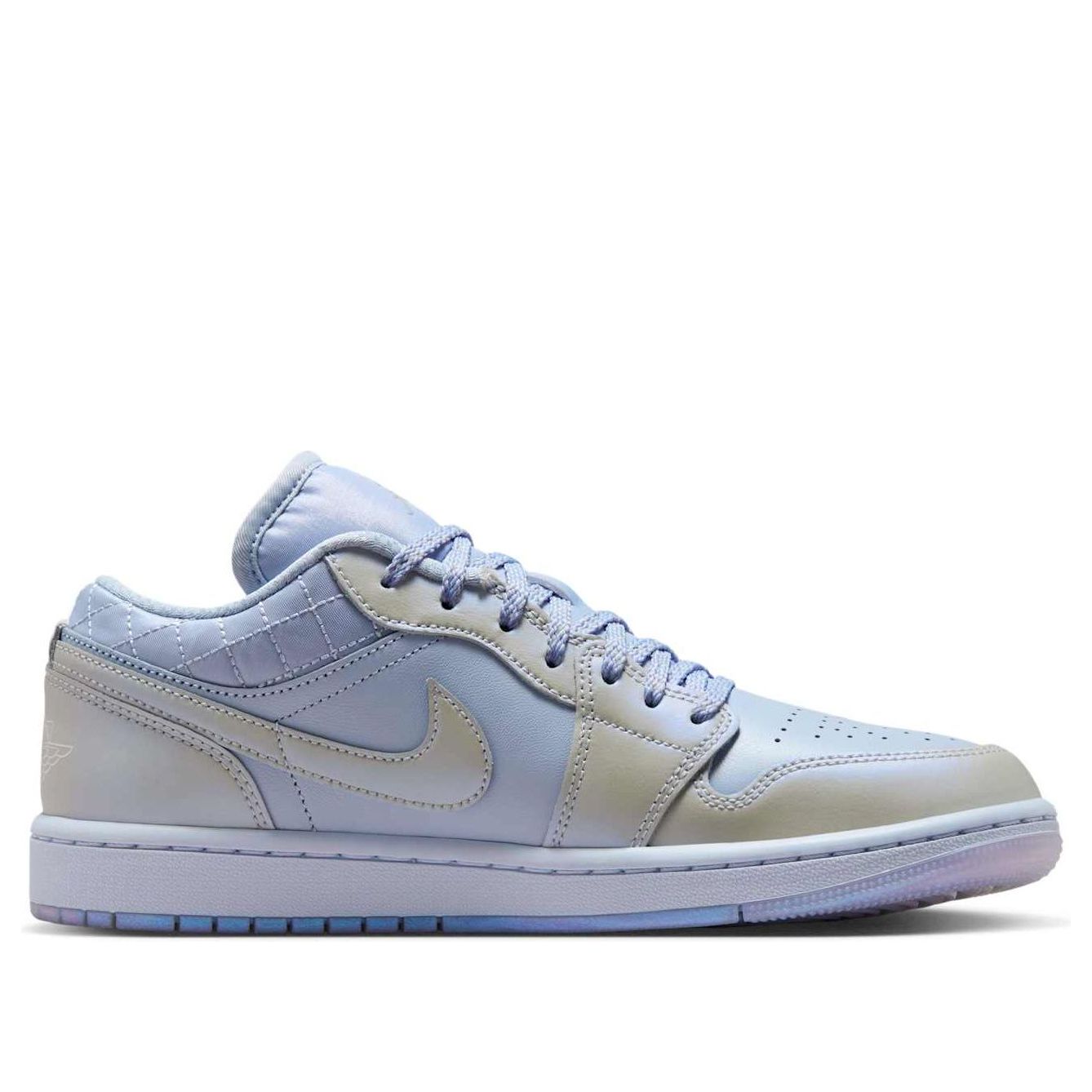 Details for (W) Air Jordan 1 Low SE ''Ghost Sail Pure Platinum'' Lelaki Wanita Sneakers IM5129-010