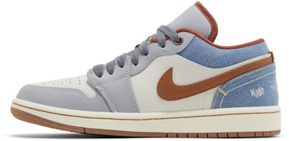 (W) Air Jordan 1 Low 'Phantom Denim' Zapatillas Retro FZ5045-091 Lookbook (W) Air Jordan 1 Low 'Phantom Denim' Zapatillas Retro FZ5045-091