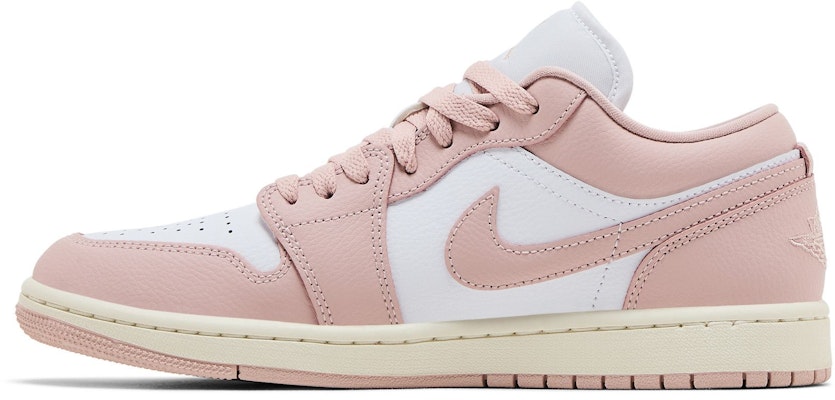 (W) Air Jordan 1 Low 'Pink Oxford' Wanita Kasut DC0774-162 Lookbook (W) Air Jordan 1 Low 'Pink Oxford' Wanita Kasut DC0774-162