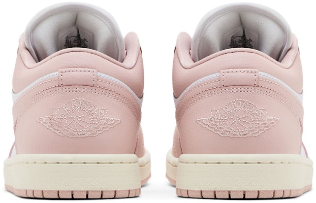(W) Air Jordan 1 Low 'Pink Oxford' Wanita Kasut DC0774-162 Details for (W) Air Jordan 1 Low 'Pink Oxford' Wanita Kasut DC0774-162