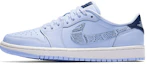 Buy (W) Air Jordan 1 Low 'Royal Tint' Biru Muda AQ0828-400